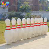 NB-SG031 Outdoor Sport Games PVC Inflatable Bowling Equipment Inflatable Alley Bowling Double Line